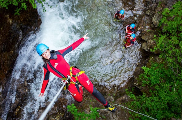 Canyoning für Fortgeschrittene im Ötztal