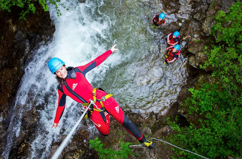 Canyoning für Fortgeschrittene im Ötztal