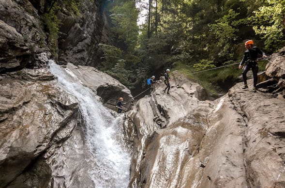 Canyoning Tour für Fortgeschrittene Dornbirn