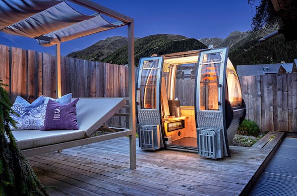 Chalet mit Gondelsauna Gsies für 2 (1 Nacht)