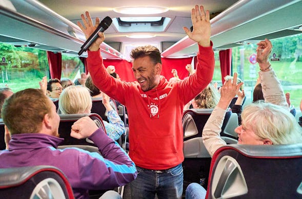 Comedy Sightseeing-Bustour für 2