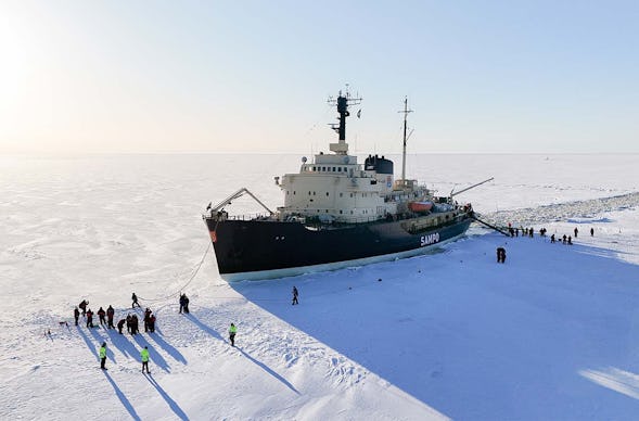 Eisbrecherabenteuer am bottnischen Meerbusen für 2 (3 Nächte)