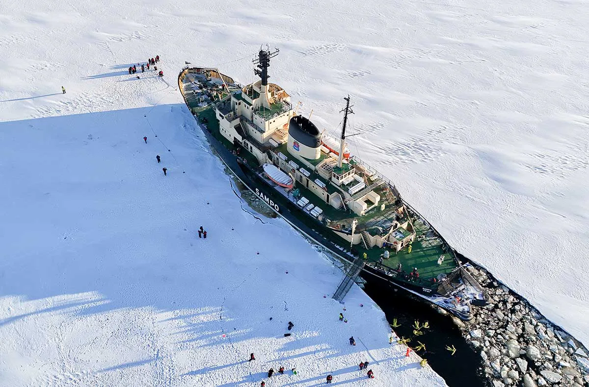 Eisbrecherabenteuer am bottnischen Meerbusen für 2 (3 Nächte) - 2