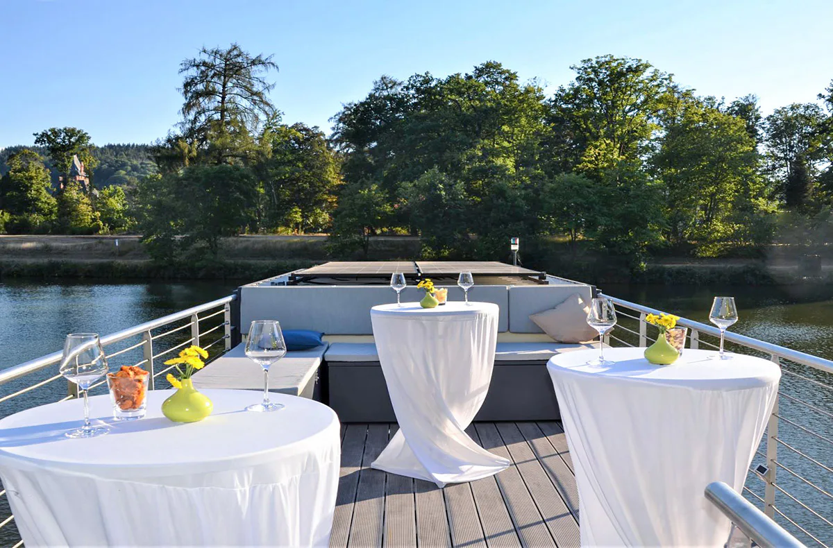 Elektro Hausboot fahren Mettlach - 2
