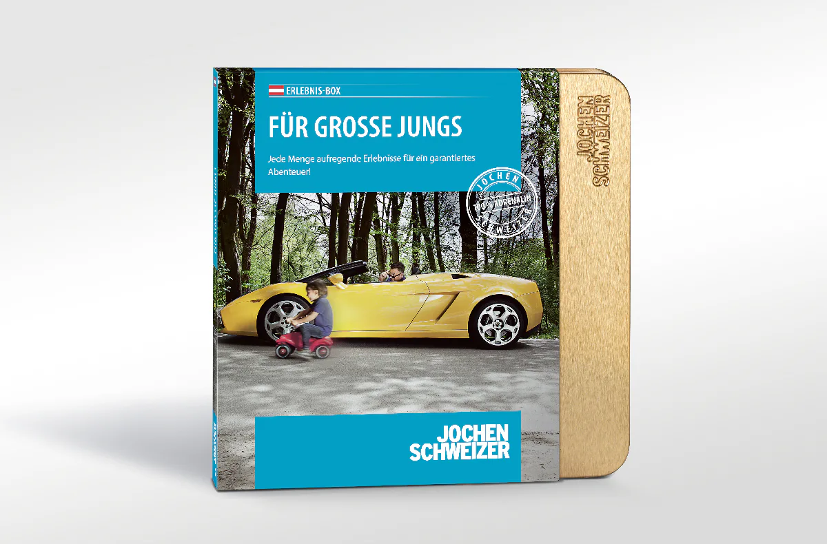 Geschenkbox 'Für große Jungs' - 1