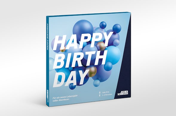 Geschenkbox Happy Birthday