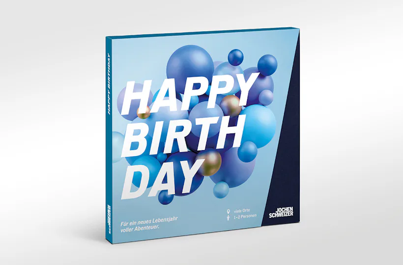 Geschenkbox Happy Birthday