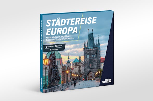 Geschenkbox Städtereise Europa