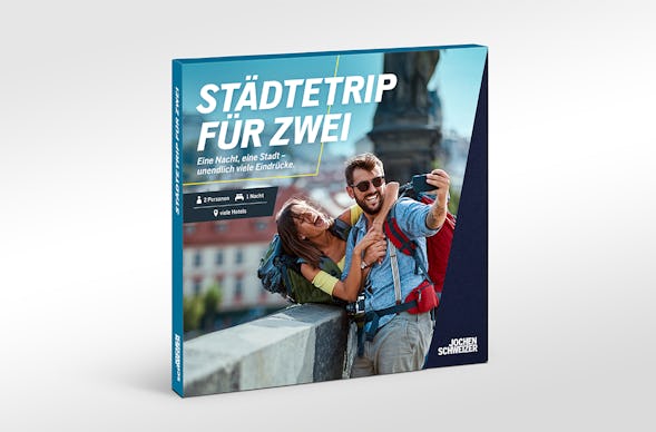 Geschenkbox Städtetrip für Zwei