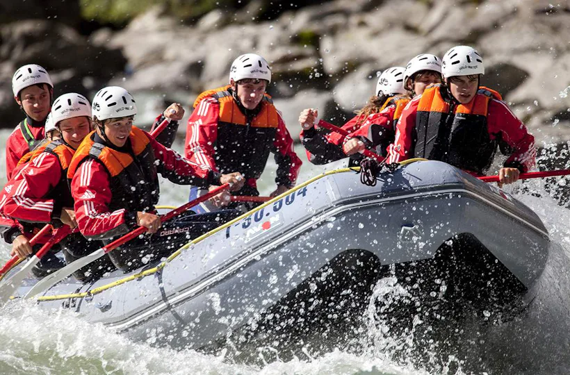 Extrem-Rafting im Ötztal