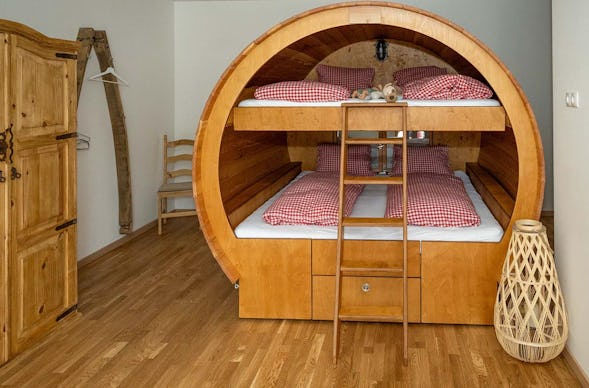 Familienurlaub im Fass für 3 (1 Nacht)