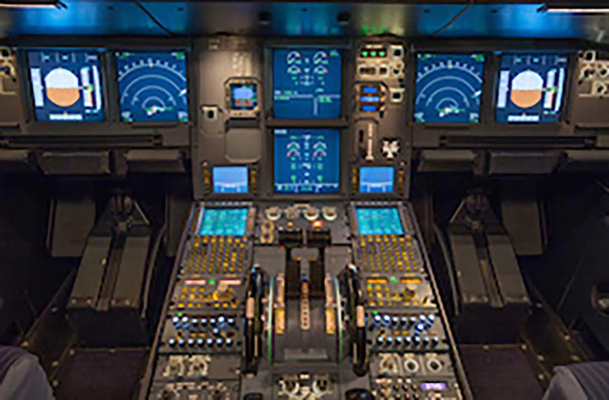 Flugsimulator Hamburg (A320 - Economy lang) - 4