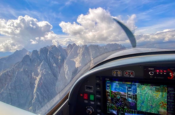 Flugzeug Rundflug Schwäbisch Hall im Cockpit (50 Min.)