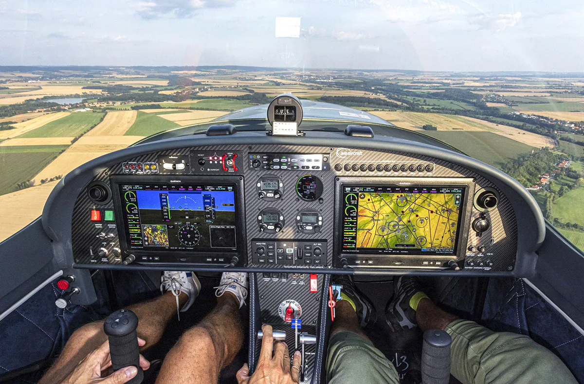 Flugzeug Rundflug Schwäbisch Hall im Cockpit (50 Min.) - 3