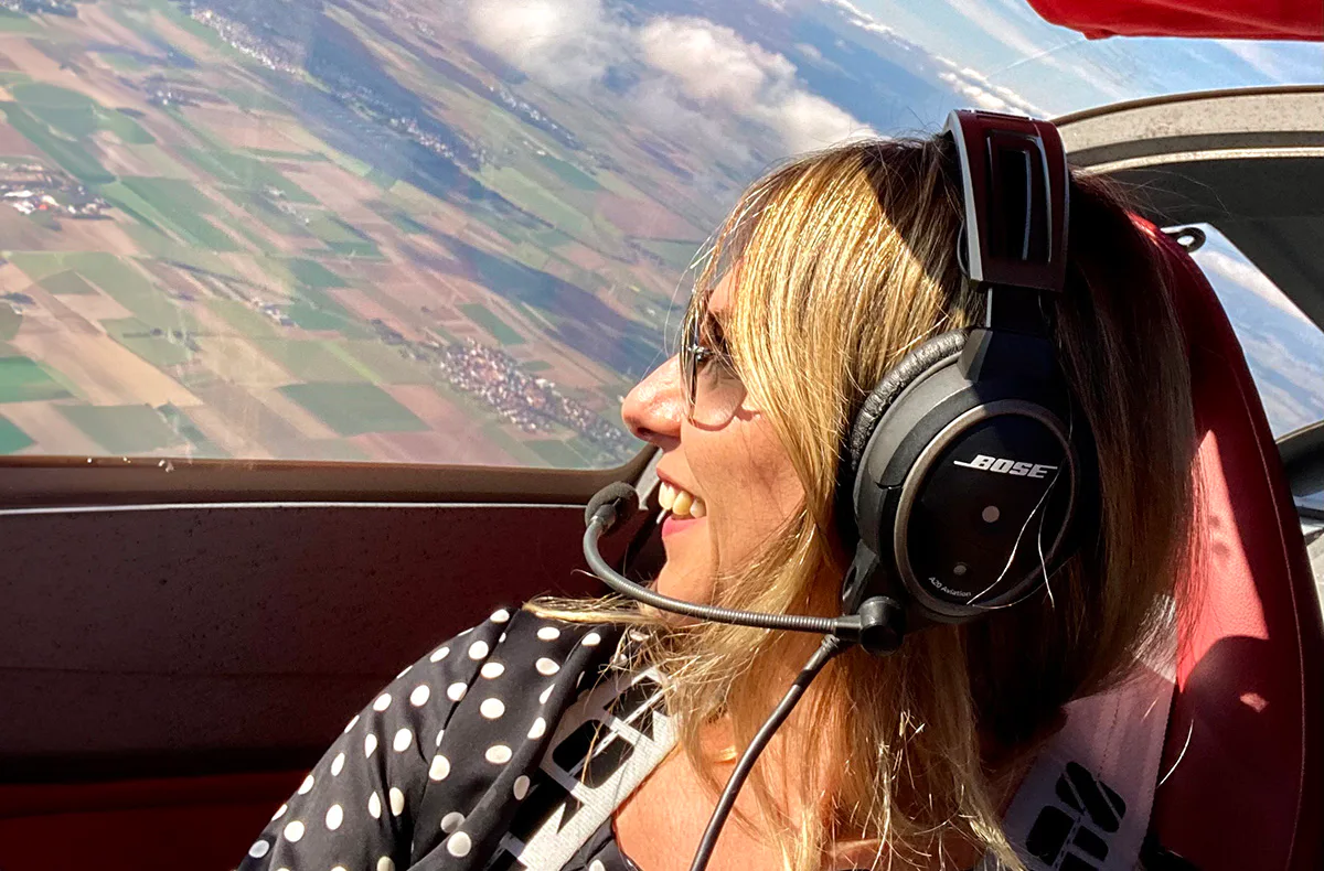 Flugzeug Rundflug Schwäbisch Hall im Cockpit (50 Min.) - 4