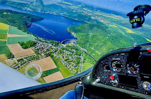 Flugzeug Rundflug Waldeck (15 Min.)