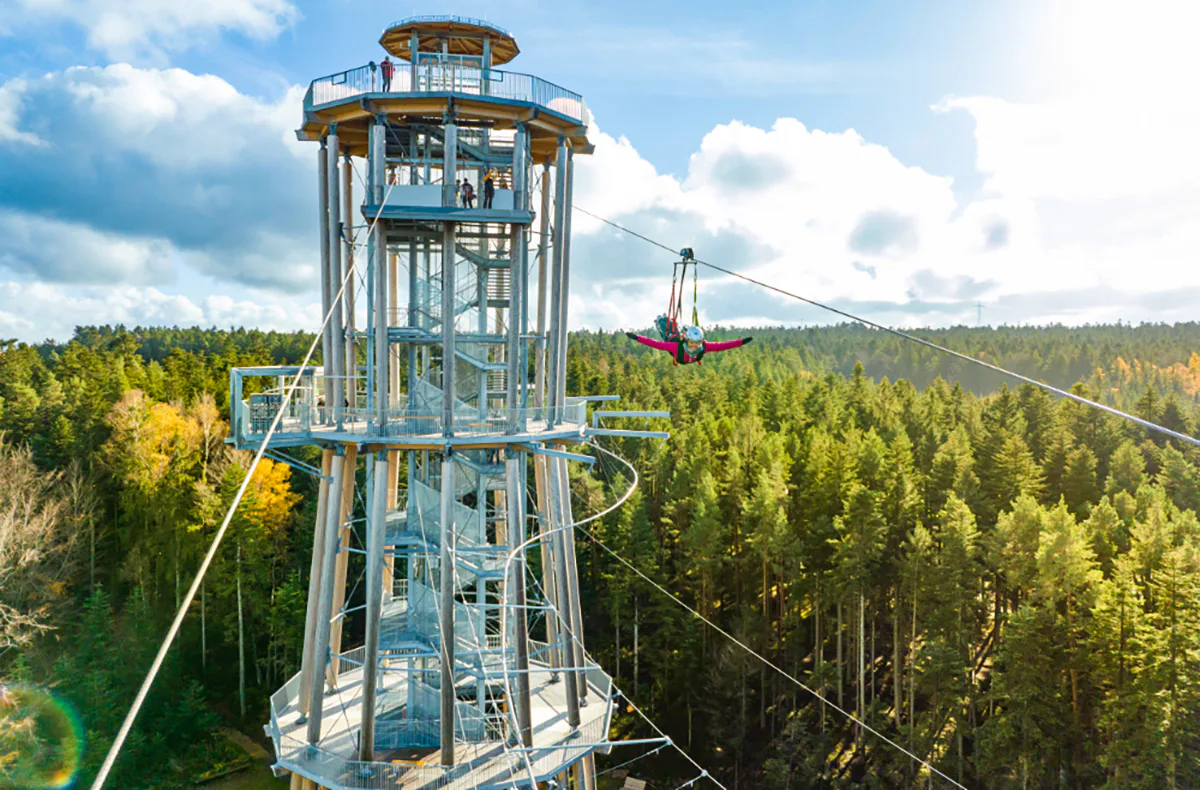 Flying Fox Schwarzwald für 2 Schömberg - 2