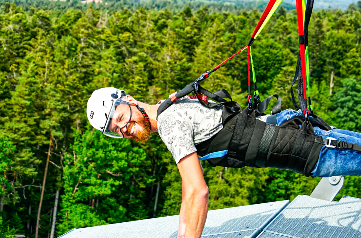 Flying Fox Schwarzwald für 2 Schömberg - 4