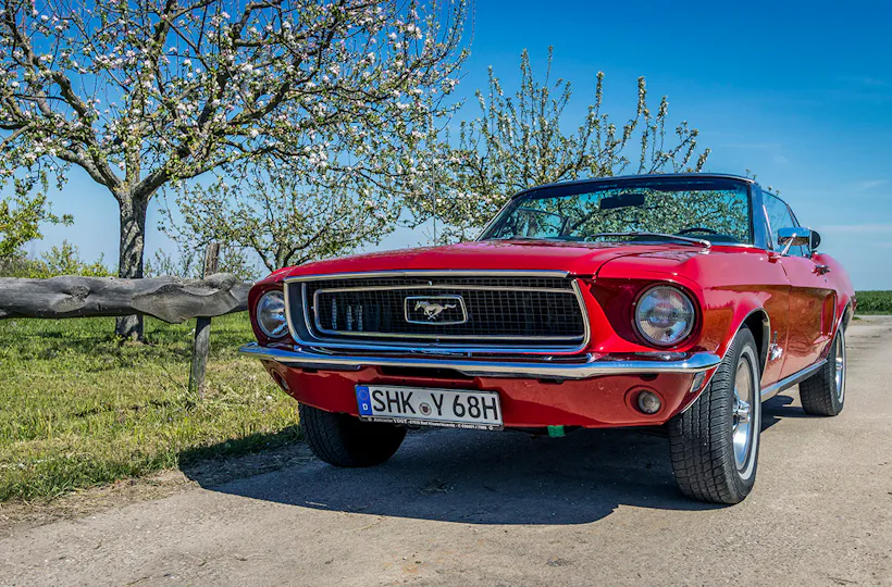 Ford Mustang Oldtimer mieten (2 Std.)