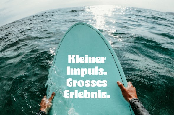 Flexibles Geschenk Für Dich (Surfboard)