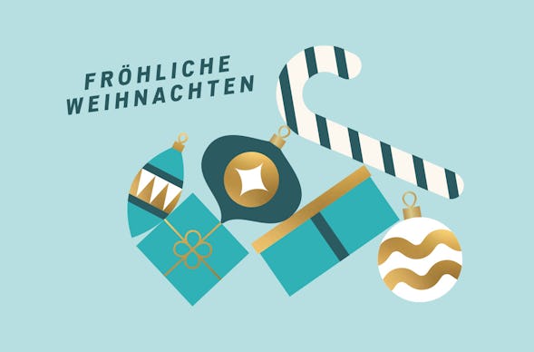 Flexibles Geschenk Fröhliche Weihnachten