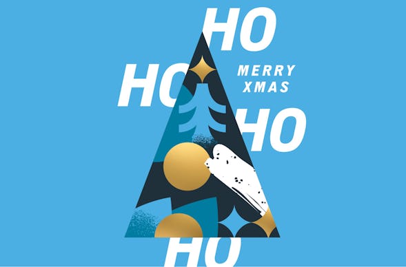 Flexibles Geschenk HoHoHo