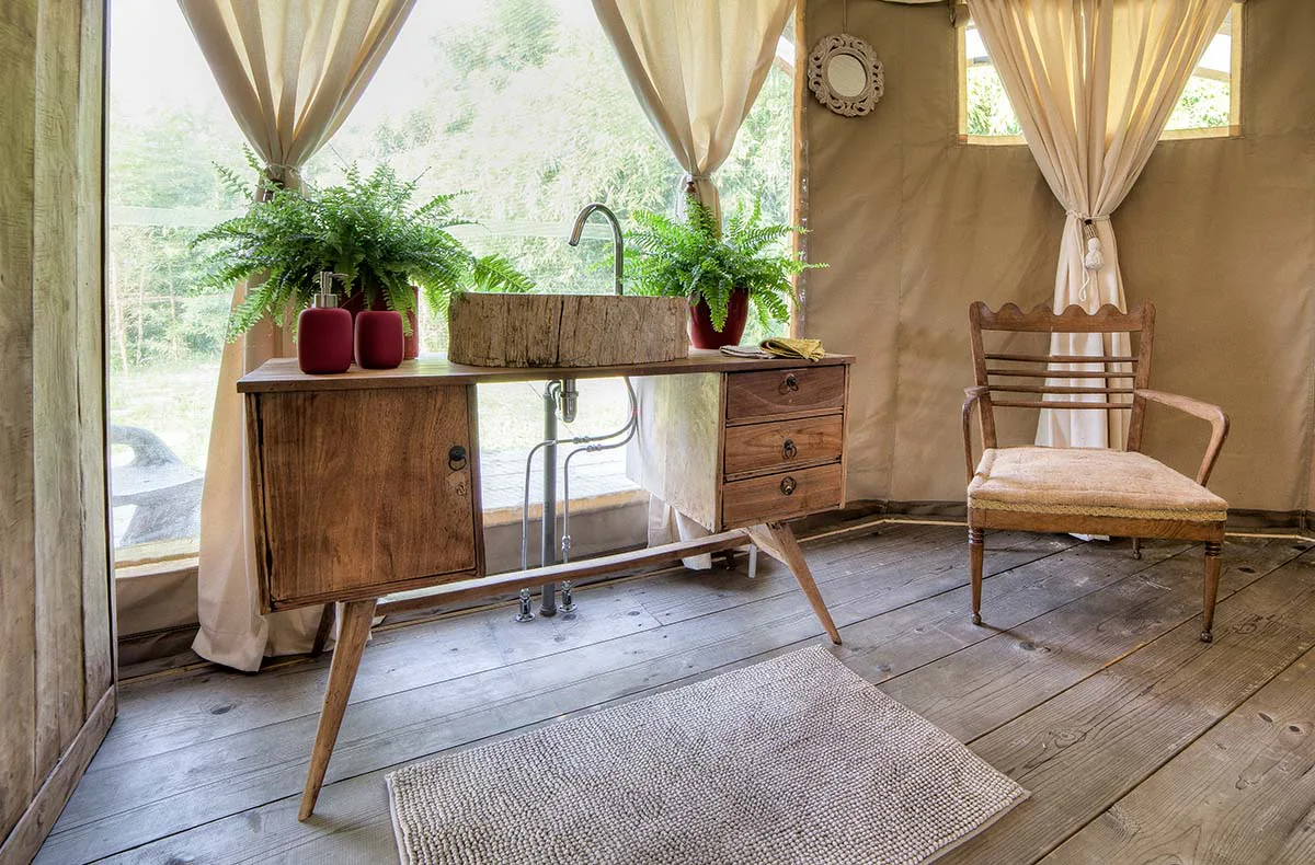 Glamping-Lodge Tent Übernachtung Mirano bei Venedig für 2 (1 Nacht) - 14
