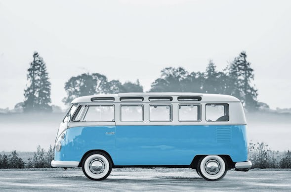 Glühwein-Fahrt VW Bulli