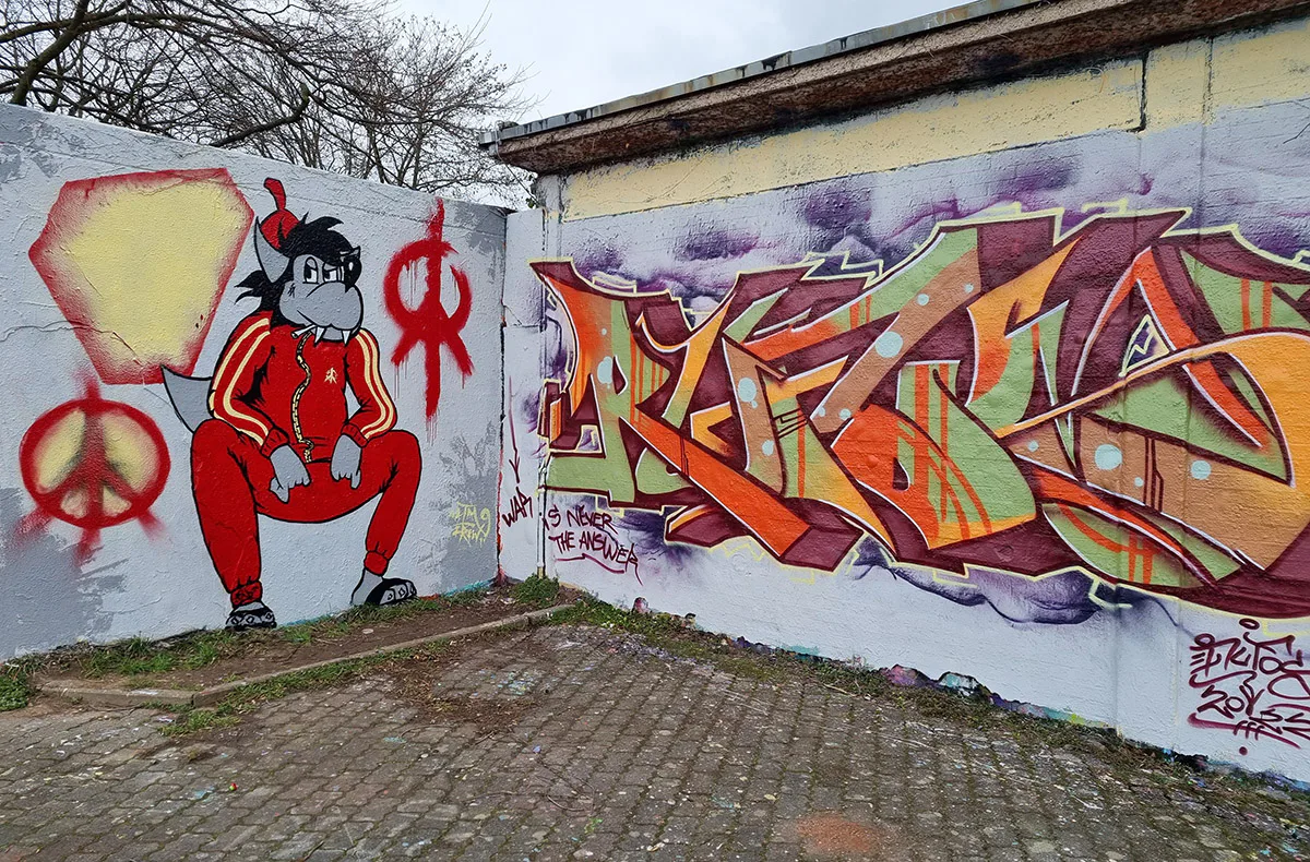 Graffiti Workshop für 2 - 2