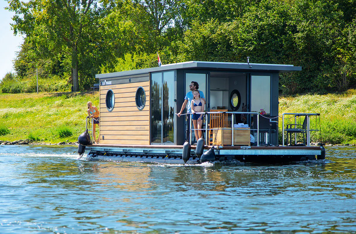 Hausboot Übernachtung auf der Maas (Fr-Mo) - Comfort M+ - 2