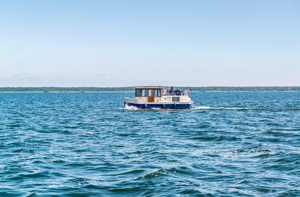 Hausboot-Übernachtung am Zeuthener See für 5 (4 Nächte)