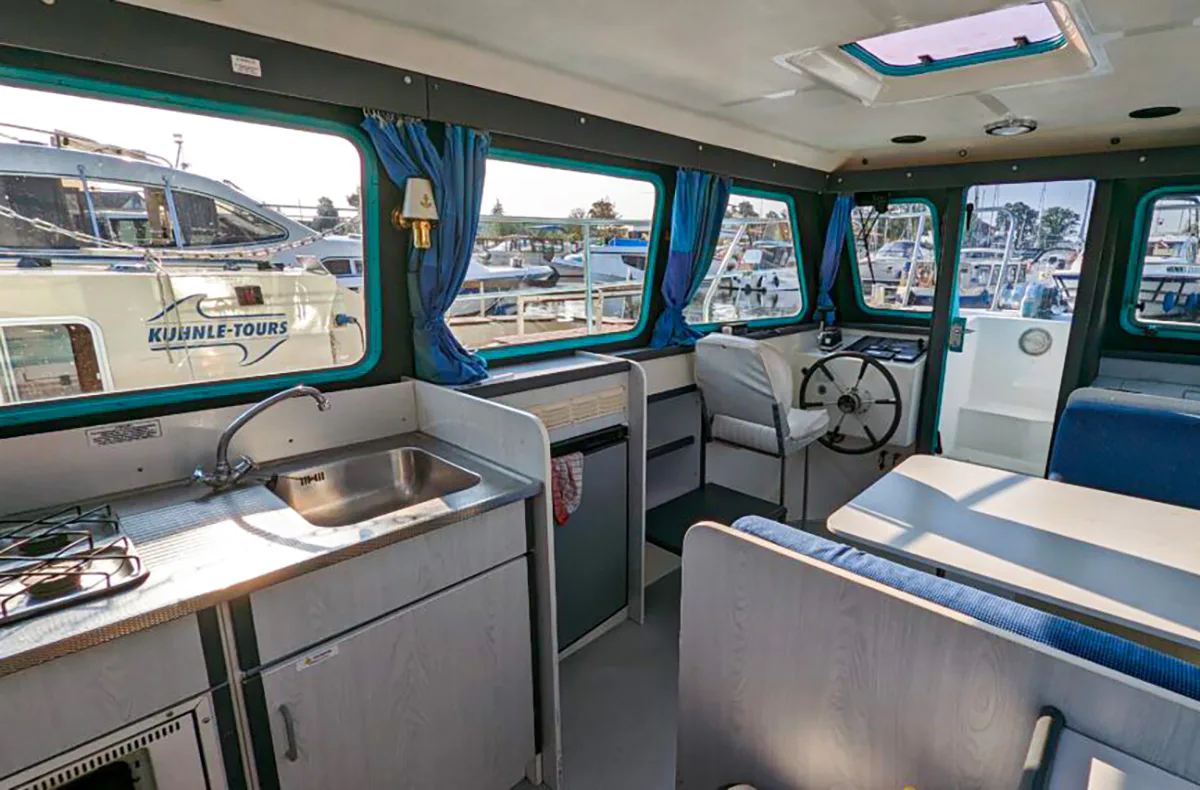Hausboot-Übernachtung Rechlin für 5 (4 Nächte) - 3