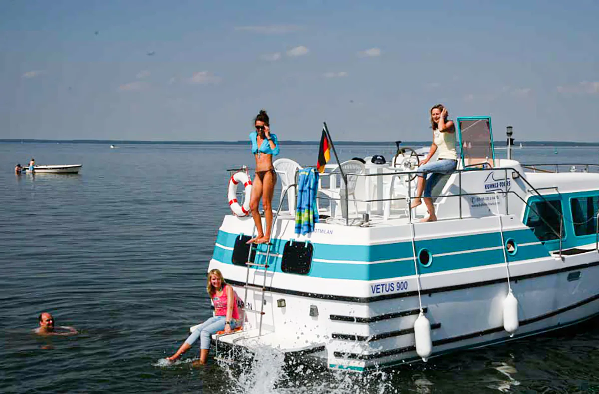 Hausboot-Übernachtung Rechlin für 5 (4 Nächte) - 4