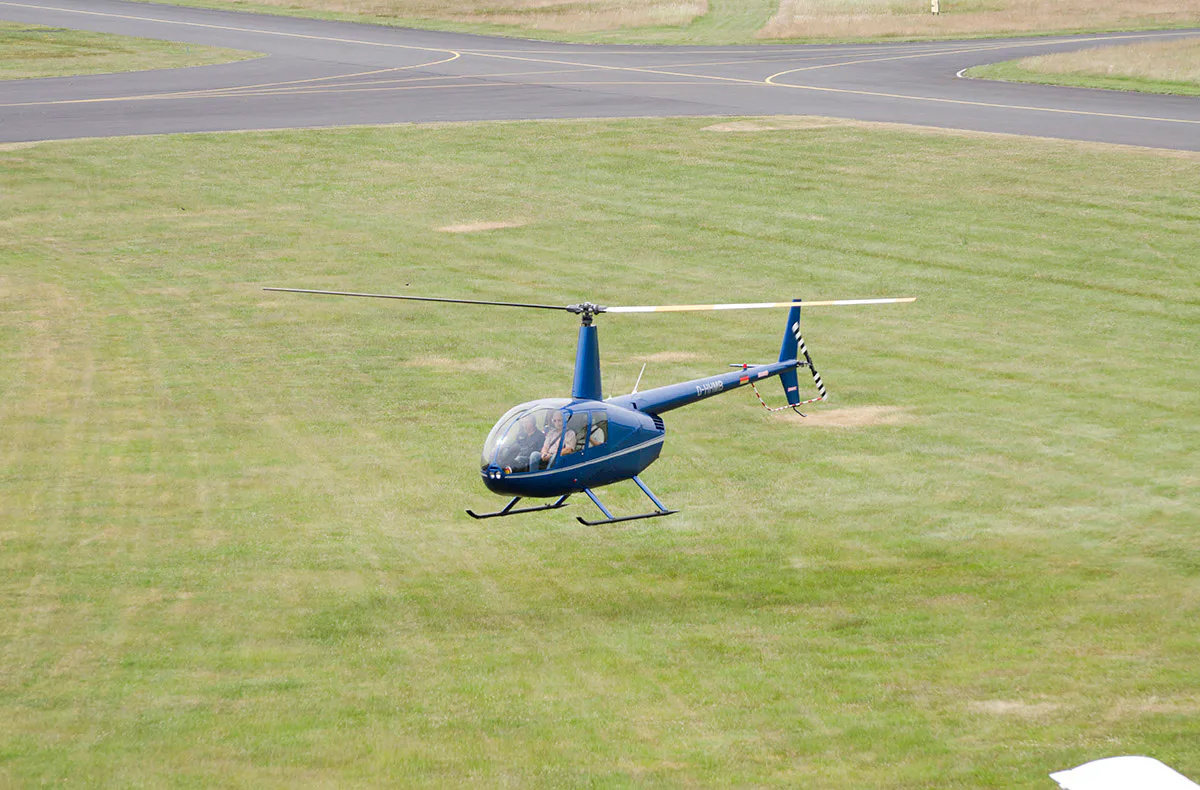 Hubschrauber selber fliegen Jesenwang (20 Min.) - 2
