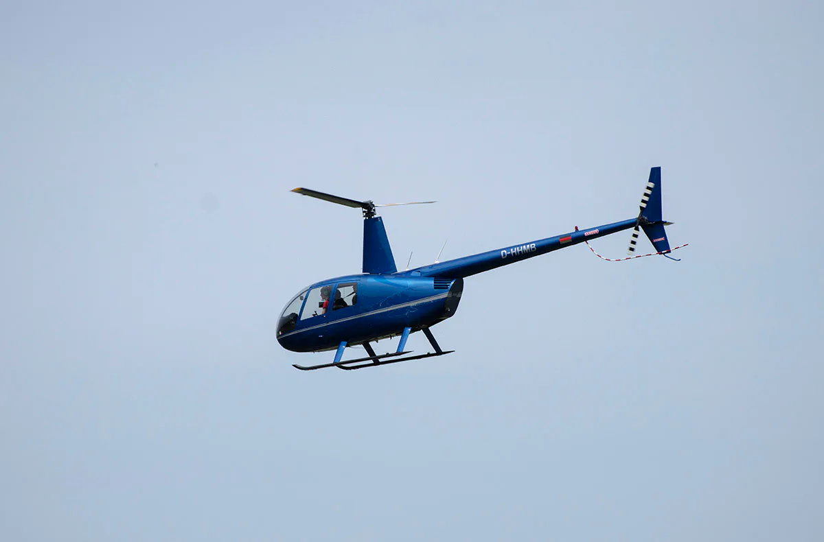 Hubschrauber selber fliegen Jesenwang (20 Min.) - 5