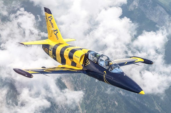 Jet Fliegen L-39 in Sion