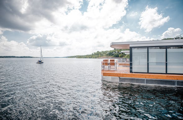 Kurzurlaub im Floating House Mücheln (3 Nächte)