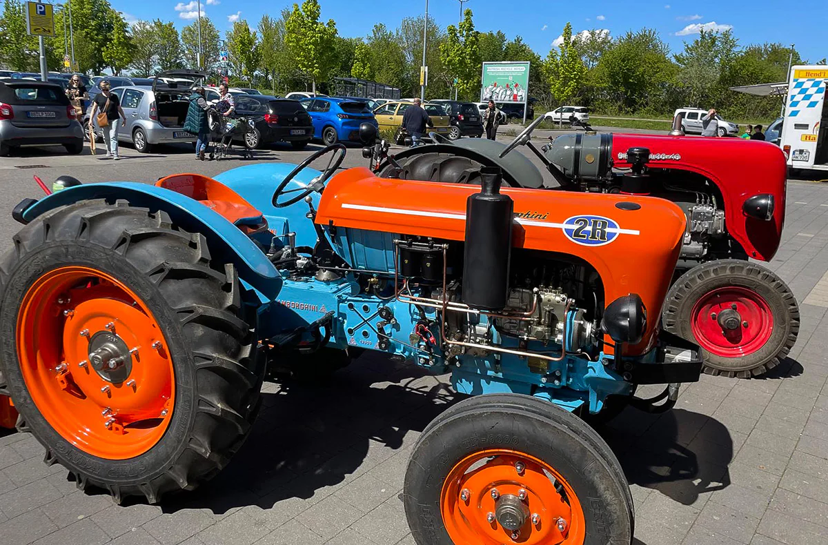 Lamborghini Traktor fahren Sindelfingen (Halbtags) - 2