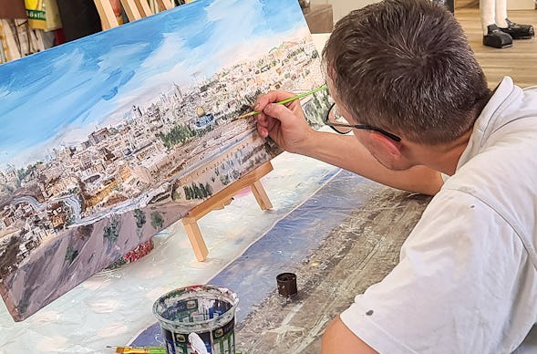 Malworkshop Burgstädt