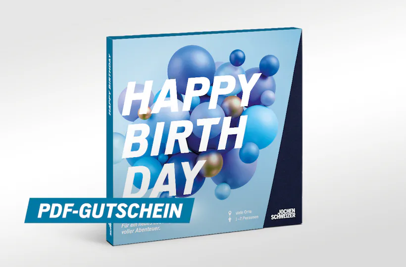 Geschenkbox Happy Birthday als PDF