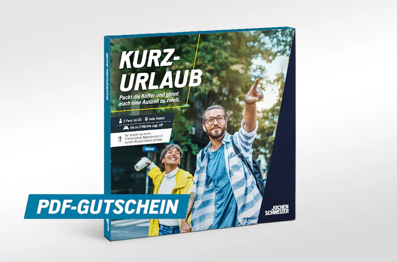 Geschenkbox Kurzurlaub als PDF