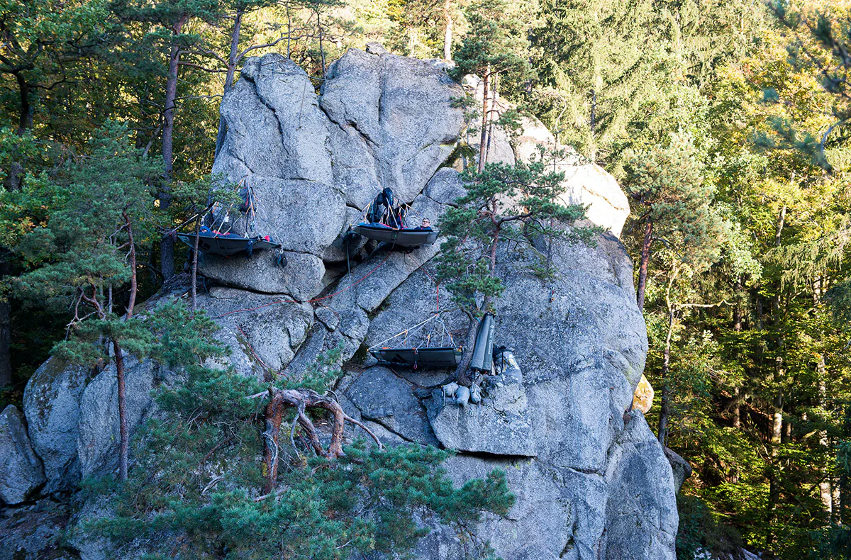Portaledge Übernachtung Oberösterreich für 4 - 1