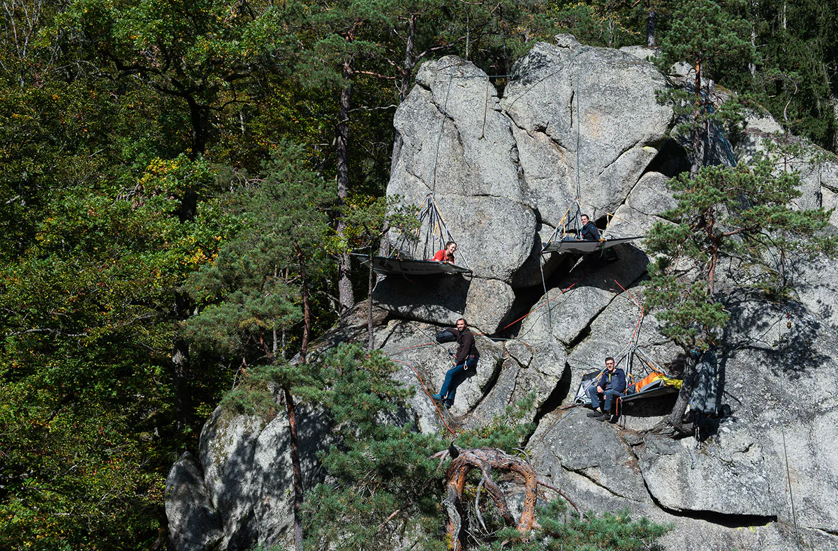 Portaledge Übernachtung Oberösterreich für 4 - 5