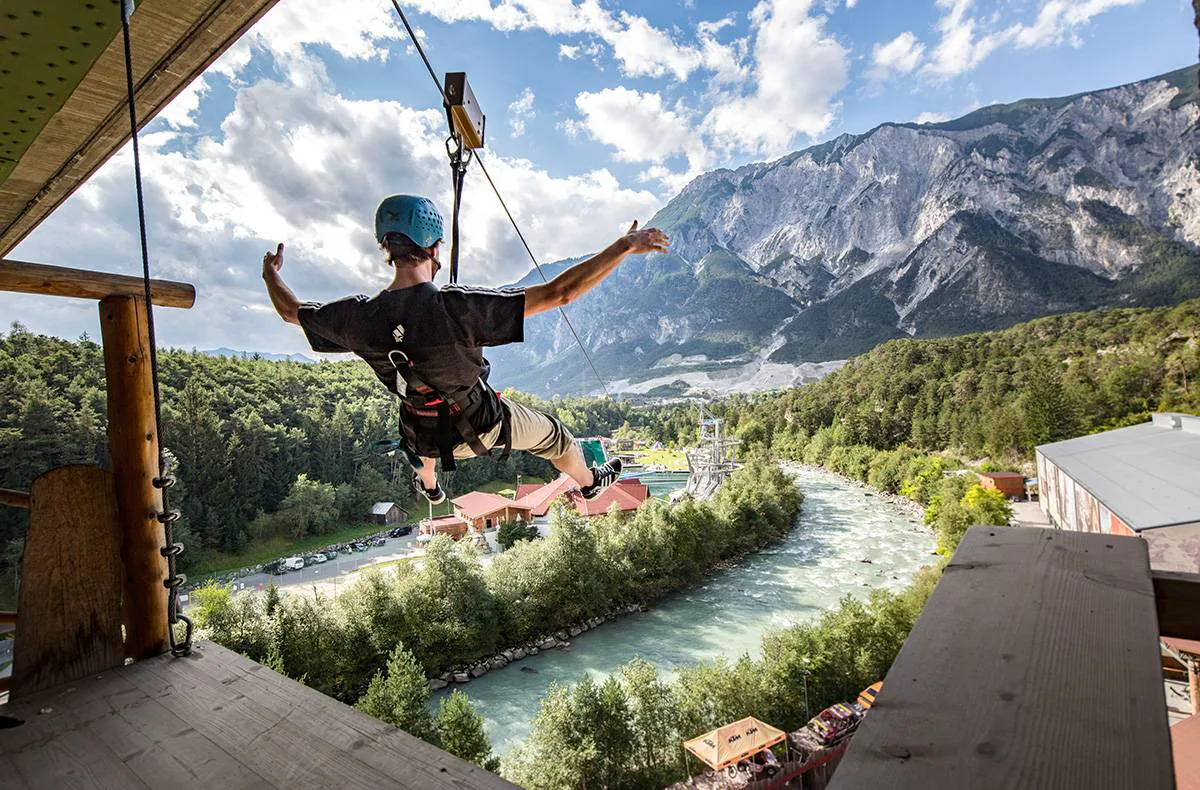 Rafting, Mega Swing & Flying Fox im Ötztal - 1