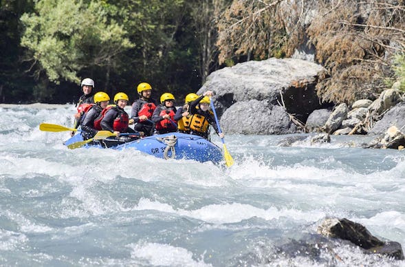 Rafting Tour Schweiz (1/2 Tag)