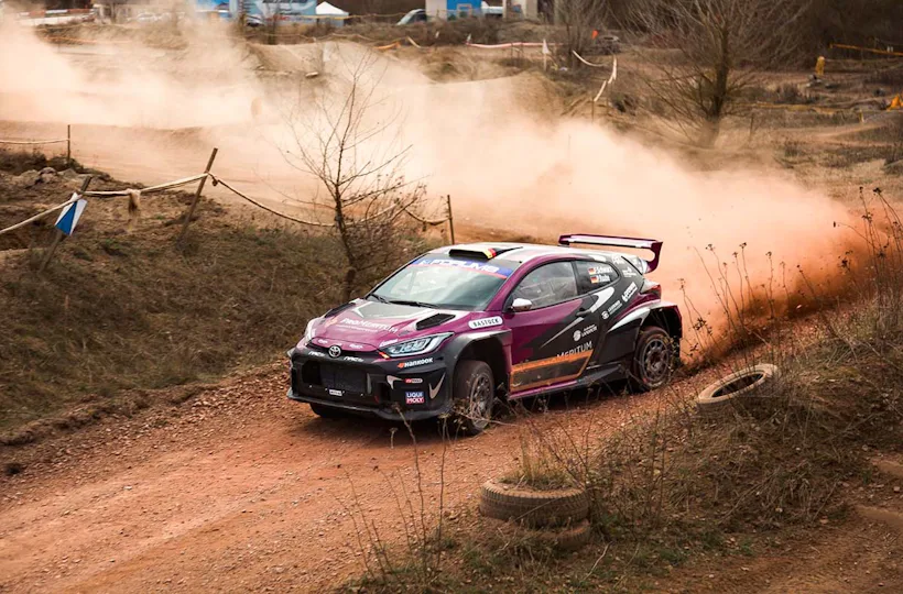 Rallye2 Auto Mitfahrt in Gröningen mit Fabio Schwarz