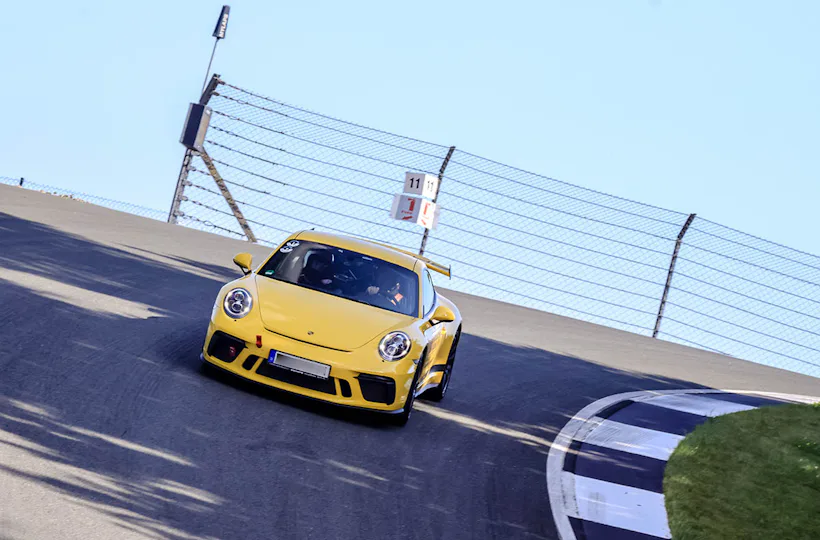 Rennstreckentraining Porsche GT3 Clubsport Oschersleben