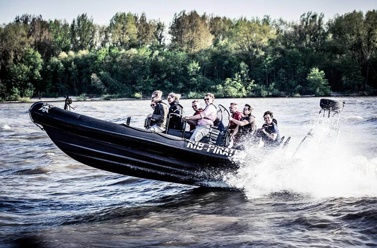 RIB Speedboat fahren in Hamburg (75 Min.) - 1