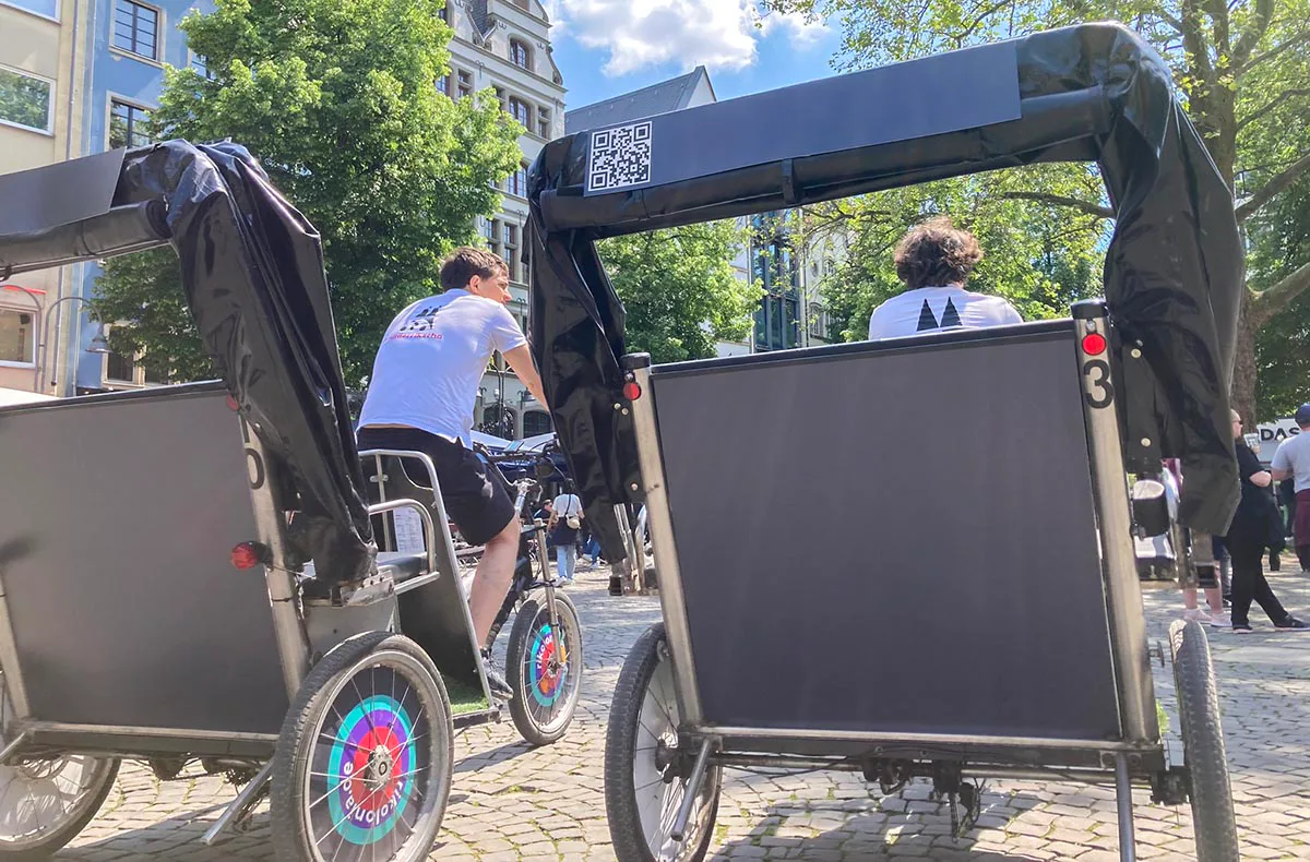 Rikscha Tour in Köln (1 Stunde) - 4
