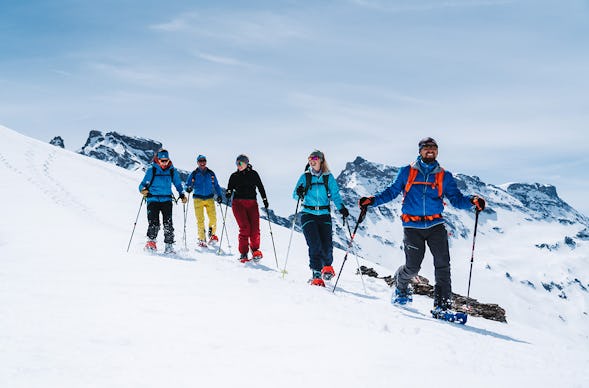 Schneeschuhwanderung in Adelboden